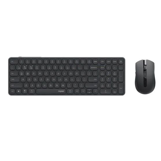 RAPOO 9350S Kablosuz Siyah Klavye - Mouse Set (13389)