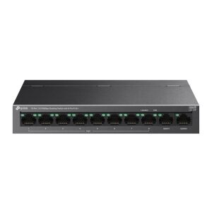 Tp-Link LS110P 8 Port 10-100 Mbps Poe+ 2 Port 10-100 Uplink Switch Metal Kasa