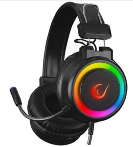 Rampage SN-R10 ALQUIST Siyah 3,5mm RGB Gaming Oyuncu Mikrofonlu Kulaklık