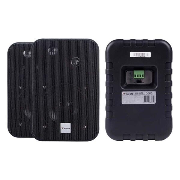WESTA WM-313TB 5 Trafolu Siyah Hoparlör