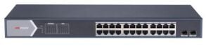 Hikvision DS-3E0526P-E-M 24 Port Poe 225W Gigabit Switch