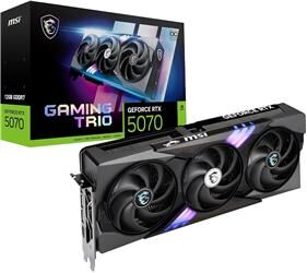 Msi GeForce RTX5070 12G Gaming Trio OC 12GB GDRR7 192B DX12 PCIE 5.0 X16 (3XDP 1XHDMI) Ekran Kartı