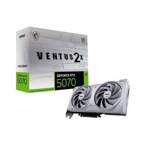 MSI RTX5070 12GB VENTUS 2X OC WHITE 12G OC GDDR7 192bit HDMI DP PCIe 5.0 Beyaz