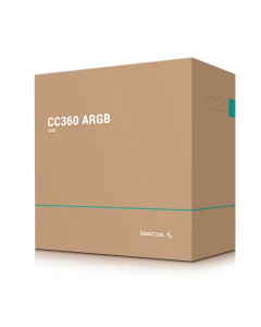 DEEPCOOL CC360 3-ARGB Fanlı Gaming Micro-Tower PC Kasası