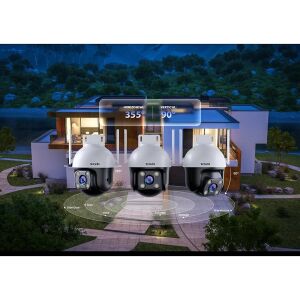 TENDA 4MP 4mm Wıfı Kablosuz IP Kamera Sesli CH7