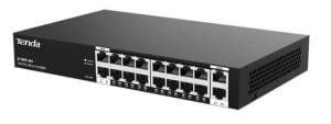 Tenda S218GPC-BH16FE PoE+ Port 167W 2x GE Uplink Switch