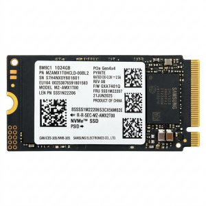 SAMSUNG 1TB MZAMX1T0HCLD-00BL2 5000-4000MB/s BM9C1 M2 NVME GEN4 Disk Kutusuz