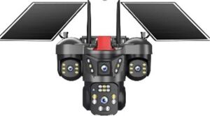 Joysee S4 12Mp AOR 2x3.6mm 2x2.8mm 4G 2 Solar Dört Kamera 22IR+12Led PTZ