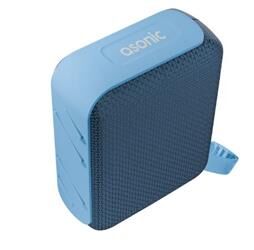Asonic AS-03 Mavi USB-TF-TWS-Bluetooth Destekli 5W 1200mAh Type-C Speaker