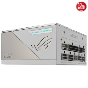 ASUS 850w 80+ Platinum ROG LOKI SFX-L Tam Modüler SFX Power Supply Beyaz / 90YE00N2-B0NA00