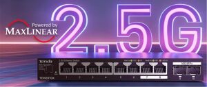 Tenda TEM2010X 8 Port 2.5G Ethernet Switch With 2-10G SFP+ Slots Switch