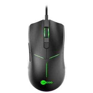 LECOO MS109 Kablolu USB RGB 6400dpi Siyah Gaming Mouse