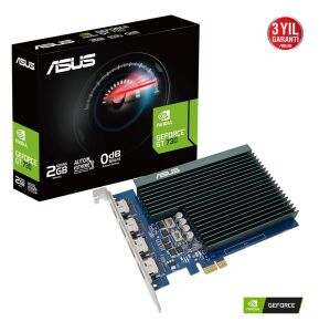 Asus GeForce GT730 4H-SL-2GD5 2GB GDDR5 64 Bit 4x HDMI Ekran Kartı