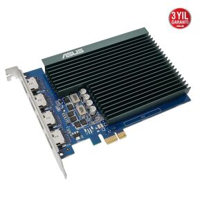 Asus GeForce GT730 4H-SL-2GD5 2GB GDDR5 64 Bit 4x HDMI Ekran Kartı