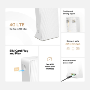 MERCUSYS MB110 N300 4G LTE Router