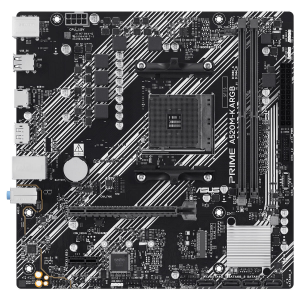 ASUS PRIME A520M-K ARGB DDR4 HDMI-DP PCIE 4.0 AM4 mATX