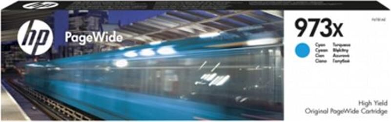 HP 973X Cyan Mavi Yüksek Kapasite Pagewide Kartuş F6T81AE