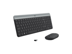 LOGITECH MK470 Kablosuz Q Trk Siyah Klavye - Mouse Set (920-009435)