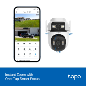 TP-LINK 3MP Dual Lens PT Speed Dome WiFi Kablosuz Pan-Tilt IP Kamera Tapo C545D