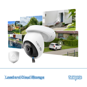 TP-Link Tapo C560WS 4K 8MP 360° Gece Görüşlü 512GB Micro SD Destekli Wi-Fi Kamera
