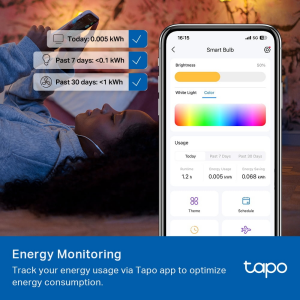 TP-LINK Tapo L430P Akıllı WiFi Ampul Çok Renkli - E14 P45