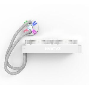 ZALMAN 240mm RESERATOR5-Z24-WH RGB S�v� So�utmal� AM5-1700p ��lemci Fan� Beyaz