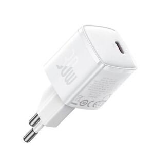 Baseus CCXF000302 30W USB-C Beyaz Şarj Adaptörü