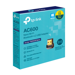 TP-LINK ARCHER T600UB NANO WIFI5 AC600 Bluetooth Kablosuz Ağ Adaptörü