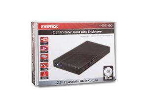 Everest HDC-160 Harici 2.5 Usb 2.0 SATA + IDE Har