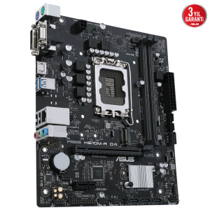 ASUS PRIME H610M-R D4-SI DDR4 DVI-HDMI PCIE 4.0 1700p mATX