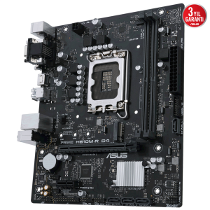 ASUS PRIME H610M-R D4-SI DDR4 DVI-HDMI PCIE 4.0 1700p mATX