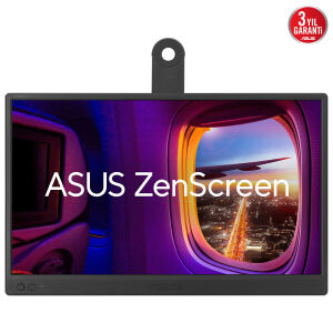 ASUS 15.6 ZENSCREEN MB169CK 5MS 60HZ mini HDMI-TYPEC Taşınabilir Monirtör 1920x1080