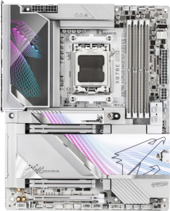 GIGABYTE X870E AORUS MASTER X3D ICE X870E WIFI7 HDMI-DP DDR5 AM5 ATX Beyaz