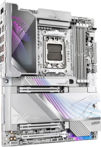 GIGABYTE X870E AORUS MASTER X3D ICE X870E WIFI7 HDMI-DP DDR5 AM5 ATX Beyaz