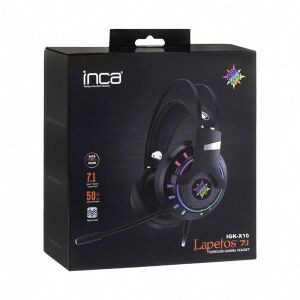 INCA 7.1 USB RGB Siyah Gaming Kulaklık IGK-X10