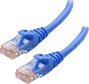ODS 3metre CAT6 Utp LSZH Saf Bakır Mavi Patch Kablo (5'li paket)