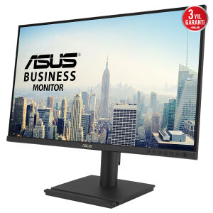 ASUS 27 IPS BE27ACGN 120HZ HDMI-DP TYPEC RJ45 Pivot Kurumsal Monitör 2560x1440