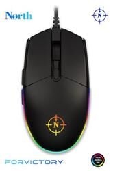 North Combat RGB Kablolu Oyuncu Mouse