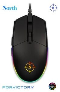 North Combat RGB Kablolu Oyuncu Mouse