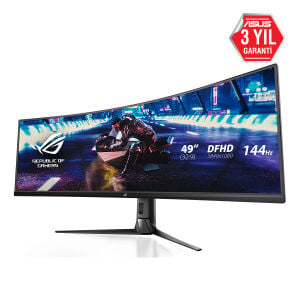 ASUS 49 VA ROG STRIX XG49VQ 1MS 144HZ HDMI-DP TYPEC Kavisli Gaming Monitör 3840x1080 / 90LM04H0-B01170