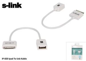 S-link IP-820 Ipad To Usb Dişi Kablo