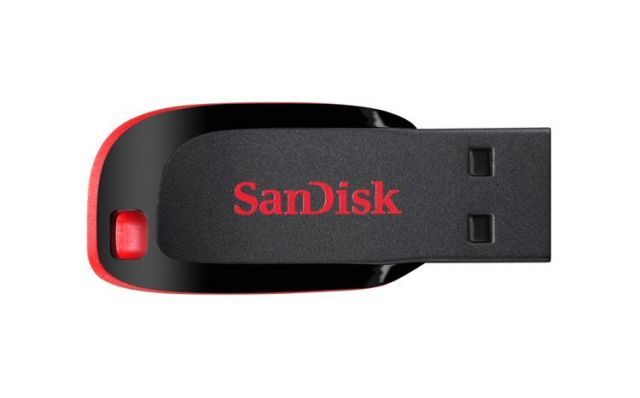 SDCZ50-008G-B35 8GB Cruzer Blade USB2.0 Siyah USB Bellek