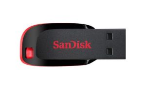 SDCZ50-008G-B35 8GB Cruzer Blade USB2.0 Siyah USB Bellek