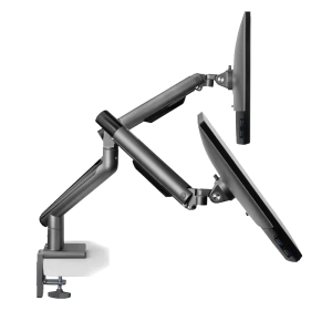 TWISTED Minds 17-32 TM-49-C012-G Amortisörlü 2-kollu Premium Slim Monitör Askı Aparatı