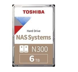 Toshiba 6TB MN10ADA600S N300 7200RPM 3.5'' 128MB Cache Sata 3 NAS Disk Harddisk