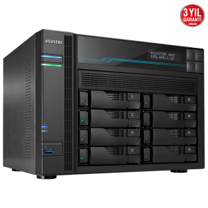 ASUSTOR 8diskli Atom QC-40GB RAM-2-10Gbe Nas Server AS6508T (44385)