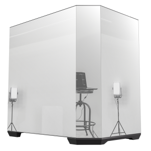 BITFENIX 850W 80+ BRONZE Ayna efektli MIRROR T10 Siyah Gaming Mid-Tower PC Kasası