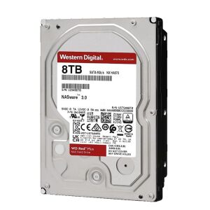 WD 8TB RED PLUS WD80EFPX 5400 RPM 256MB SATA-3 NAS Diski