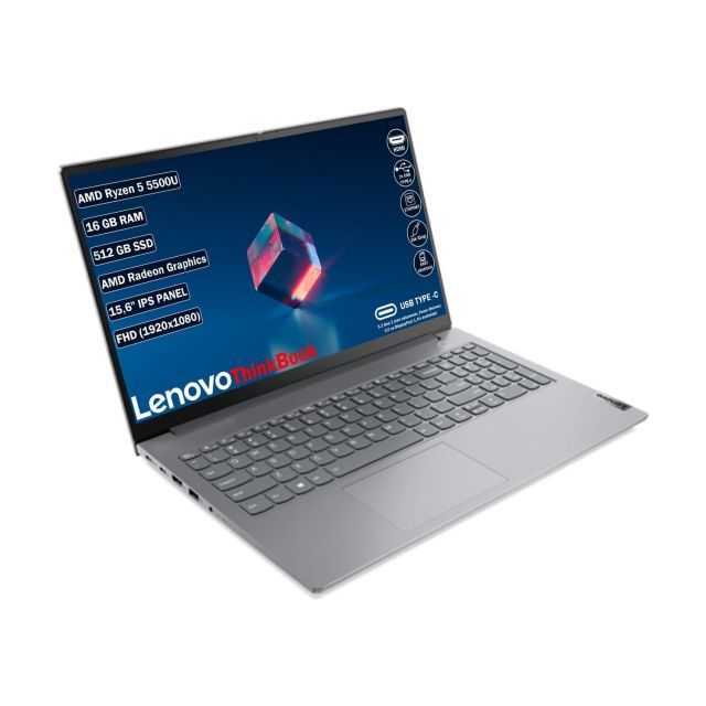 21A40038TX RYZEN5 5500U/ThinkBook/16G/512/15.6/FDOS