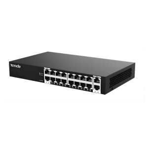 TENDA 16port PoE 150w Gigabit Yönetilemez Switch S218GPC-BH